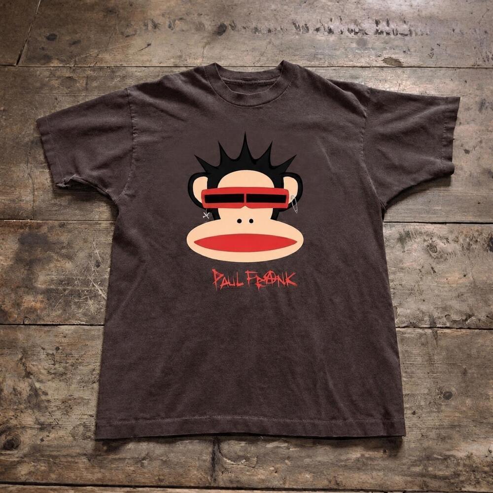 Paul Frank Julius Monkey Punk Rock Vintage Graphic T-Shirt